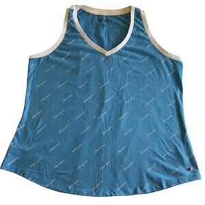 Champion Athletic Tank Top for Women, size XL, Blue
